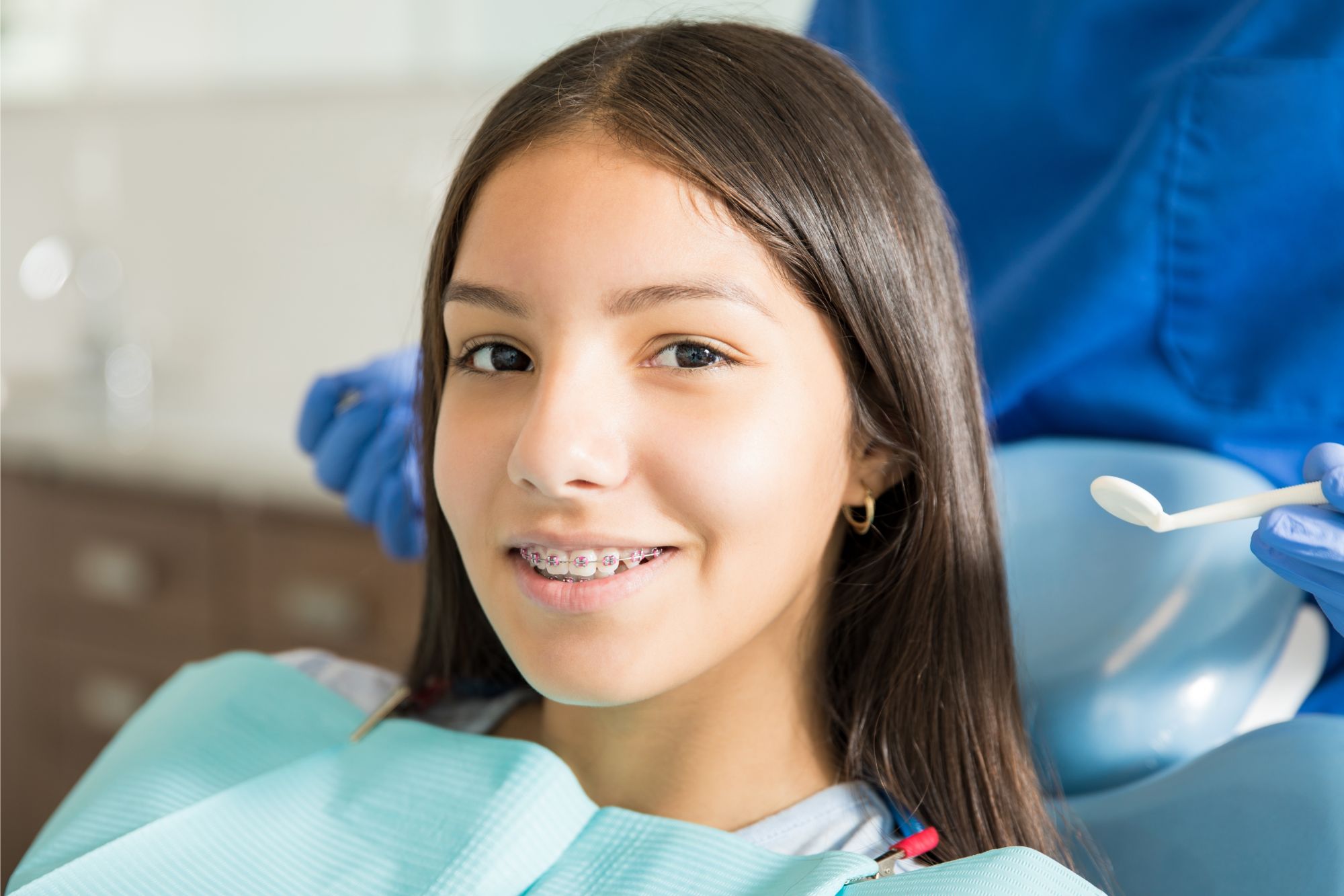 Balance Advanced Dentistry and Orthodontics patient with braces
